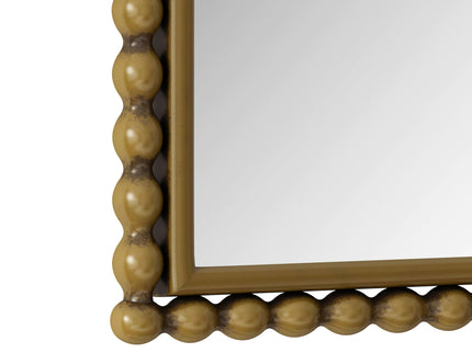 Vintage Iron Art Arch Mirror, Wall Hanging Or Table Display