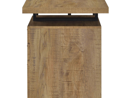 Trowbridge - 3 Drawer Office Desk - Mango Color