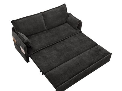 Pull Out Sofa Bed, Convertible Sleeper Sofa Couch, Side Storage, And USB / C - Type Charging Ports Chair