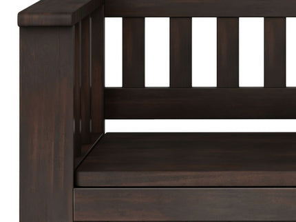 Acadian - Entryway Storage Bench, Handcrafted