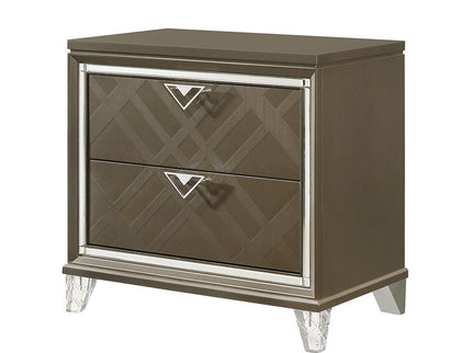 Skylar - Nightstand - Champagne