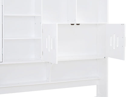 Daybed With All-In-One Cabinet And Shelf