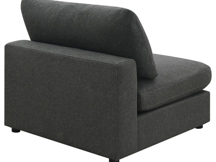 Duncan- Armless Chair With Removable Cushions