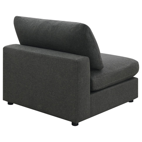Duncan- Armless Chair With Removable Cushions