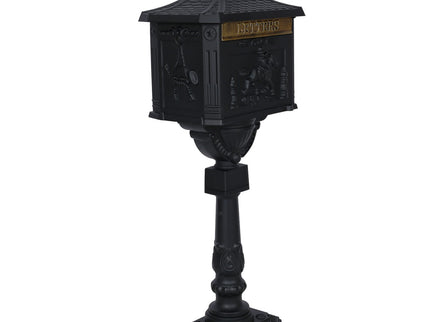 Cast Aluminum Mail Box, Postal Box, Mailbox