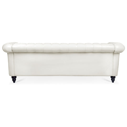 Rolled Arm Chesterfield 3 Seater Sofa