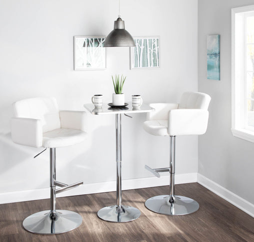 Stout - Contemporary Adjustable Barstool With Swivel
