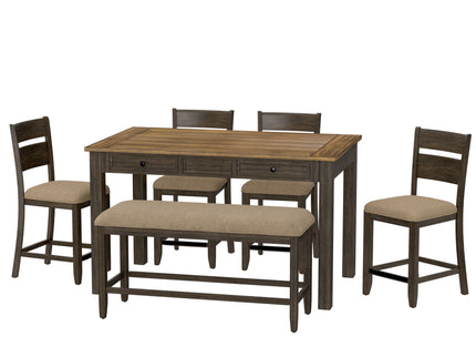 6 Piece Gathering Dining Set
