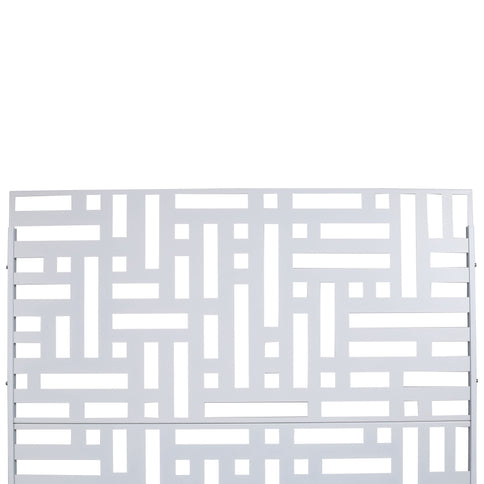 Decorative Freestanding Metal Privacy Screen For Indoor & Outdoor Use