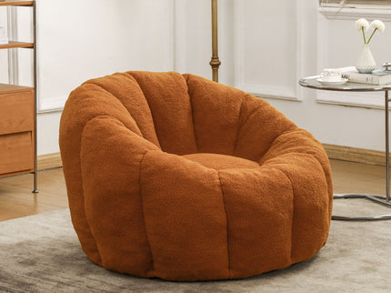 Bean Bag Chair, Lazy Sofa For Living Room - Orange