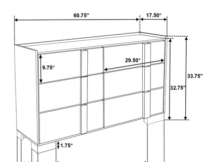 Lincoln - Bedroom Set With LED Lighting