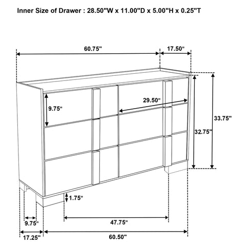 Lincoln - Bedroom Set With LED Lighting