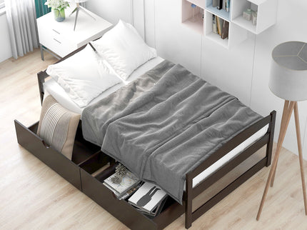 Platform Bed With 2 Drawers