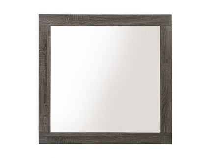 Avantika - Rustic Mirror - Gray / Oak