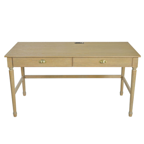 Modern Writing Desk With Drawers For Home Office