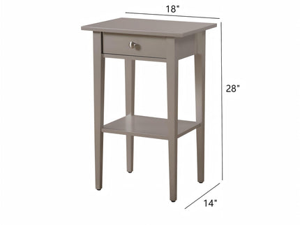 Dalton - Nightstand - Silver Champagne