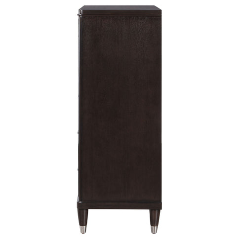 Niguel - 5 Drawer Chest Storage Furniture - Brown