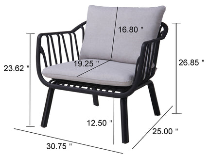 Huron - Outdoor Club Chair (Set of 2)