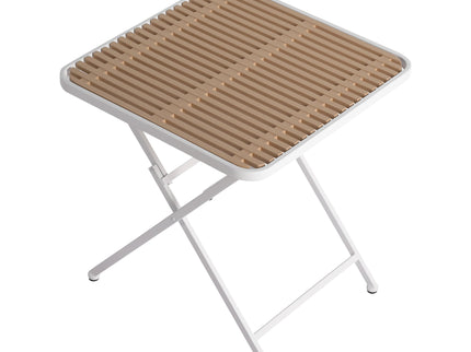 4 Piece Set Of Single Chairs With A Folding Square Table