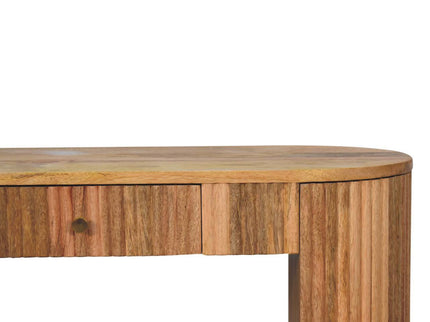 Soba - Straight Console Table - Oak