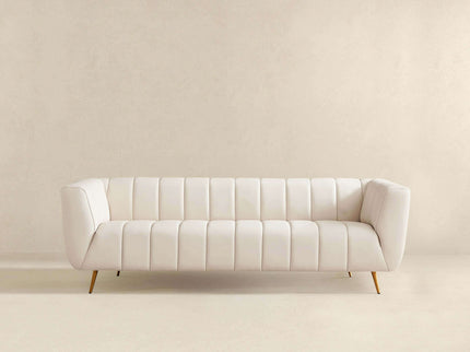 Lamattina - Genuine Italian Channel Tufted Sofa