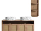 White / Double Sink