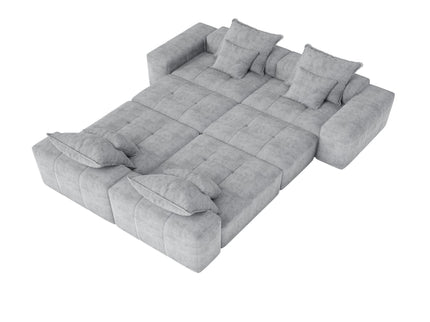 Modern Oversized Diy Combination Modular Sectional Sofa With Pillows