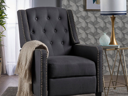 Classic Fabric Push Back Chair