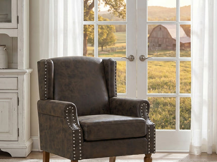Decorative Chair With Stud Detailing