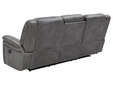 Hudson - Motion Sofa Pillow Top Arms Reclining Comfort - Gray