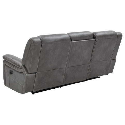 Hudson - Motion Sofa Pillow Top Arms Reclining Comfort - Gray