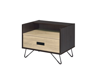 Melkree - Accent Table With Display & Utility Function - Black