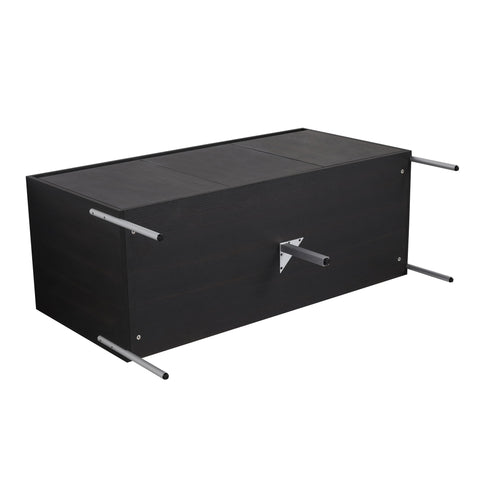 Freestanding Bathroom Vanity With Resin Sink And Storage Cabinet