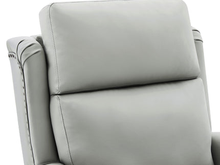 Manual Recliner Swivel Rocking Chair With 8 Point Massage And Heating