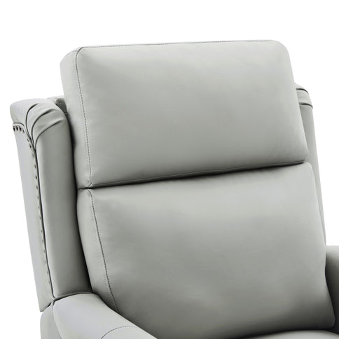 Manual Recliner Swivel Rocking Chair With 8 Point Massage And Heating