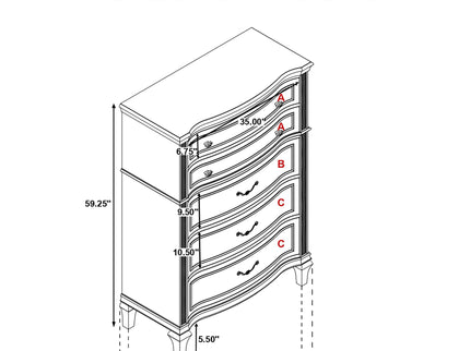 Katerina - Platform Bedroom Set