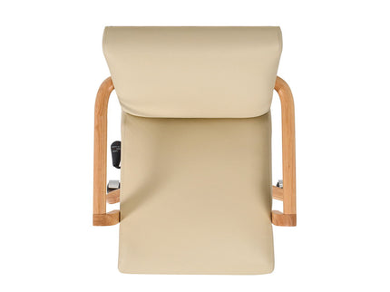 Dumont - Modern Farmhouse High Back Executive Home Office Chair - Neutral Cream Beige / Natural
