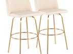 Beige / Faux Leather