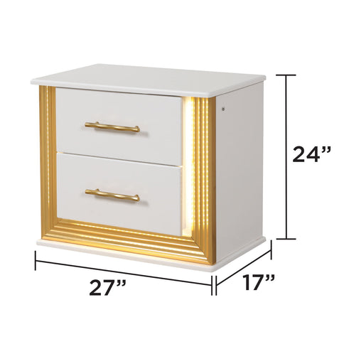 Obsession - Bedroom Set With LED