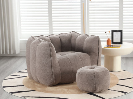 Soft Bean Bag Chair With High Resilient Foam