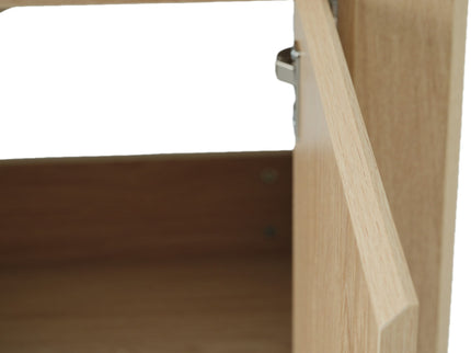 Modern Bathroom Vanity With Rectangle Ceramic Sink, Soft Closing Doors