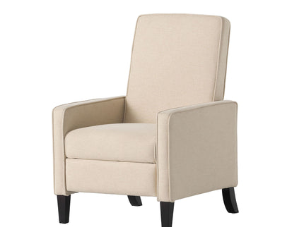 Minimalist Design Fabric Push Back Chair