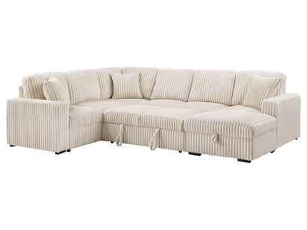Thurston - Storage Sectional Sofa With Pop Up Bed