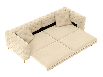 3-In-1 Convertible Sleeper Sofa