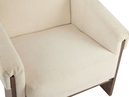 Sierra - Vintage Modern Accent Chair With Deep Cushions And Wide Armrests