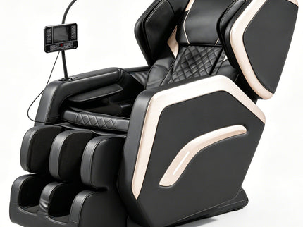 Zero Gravity Massage Chair Recliner & 10 Massage Heads And Full Body Air Pressure - Black