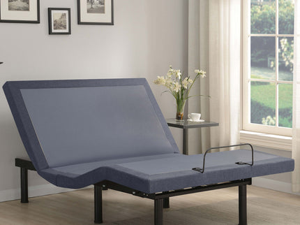 Kelven - Adjustable Bed Base With Wireless Remote And Dual Massage Motors
