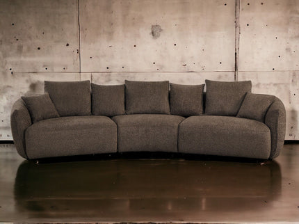 Bash - Anthology Boucle Sofa With Pillows - Brown
