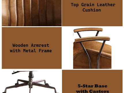 Hamilton - Top Grain Office Chair