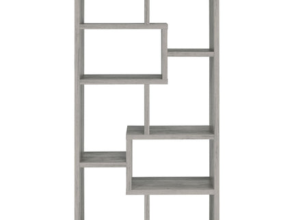Lawton - 7 Shelf Bookshelf - Driftwood
